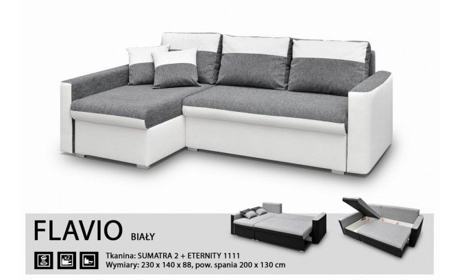 Stūra dīvāns FLAVIO